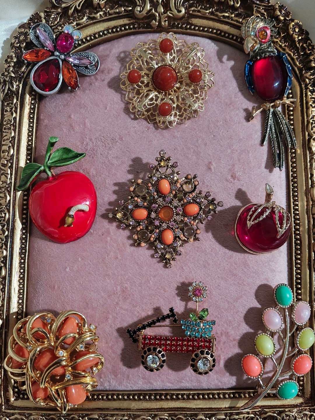 Vintage To Retro Designer Brooch Lot